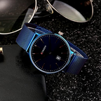 CURREN Original Brand Stainless Steel Band Wrist Watch For Men With Brand (Box & Bag)-8302