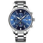 Automatic Mechanical Watch Steel Belt