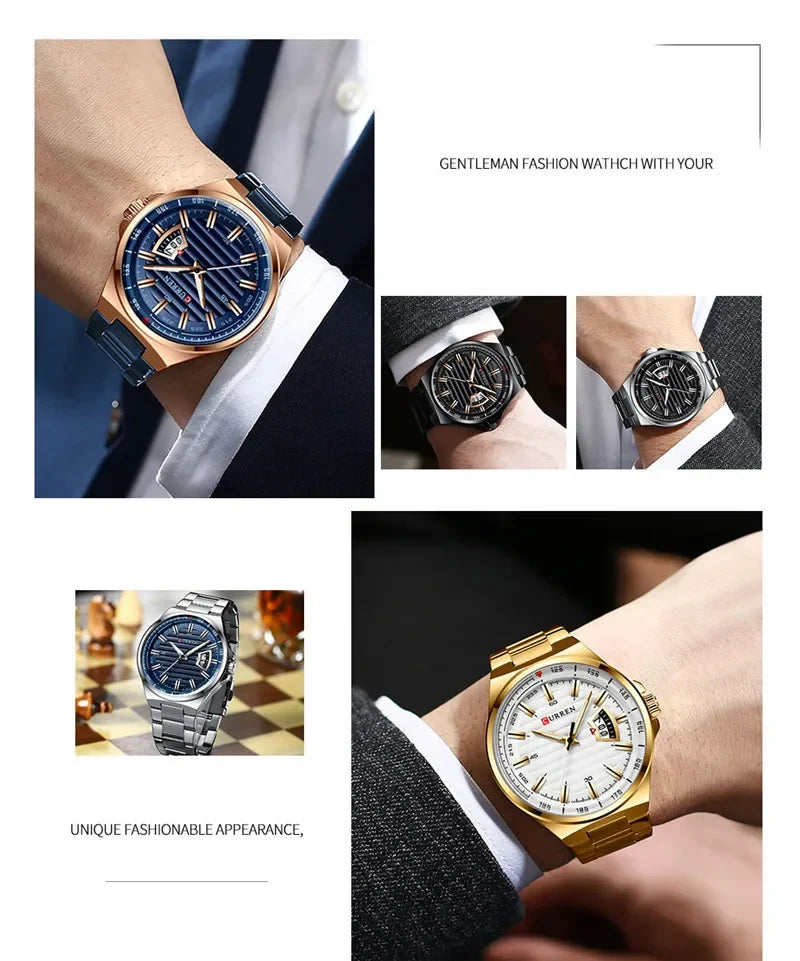 CURREN Men Watch  8375