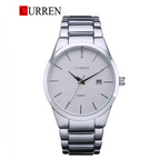 CURREN Original Brand Stainless Steel Band Wrist Watch For Men With Brand (Box & Bag)-8106